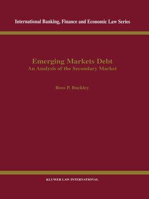 cover image of Emerging Markets Debt